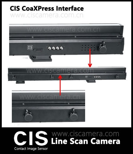 CIS Line Scan Camera CoaXPress